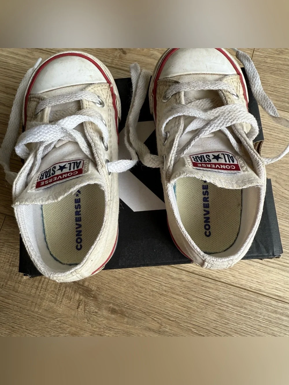 CONVERSE - all star low top white